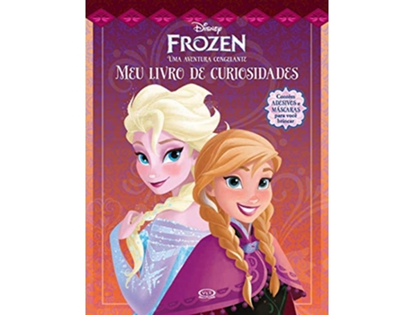 Livro Disney Frozen Uma Aventura Congelante, Meu Livro D de Vergara & Riba (Português)