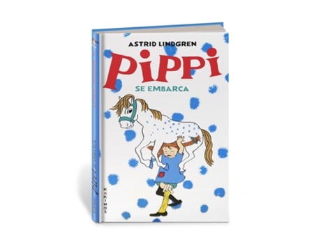 Livro Pippi Se Embarca de Astrid Lindgren (Espanhol)