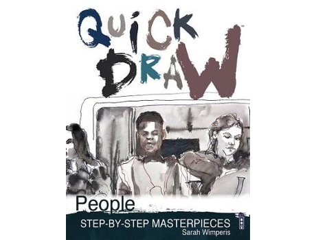 Livro quick draw people de sarah wimperis (inglês)