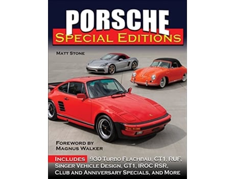 Livro Porsche Special Editions de Matt Stone (Inglês - Capa Dura)