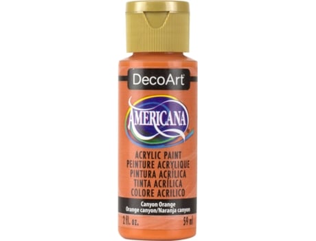 Tinta Acrílica AMERICANA Laranja Canyon (59 ml)