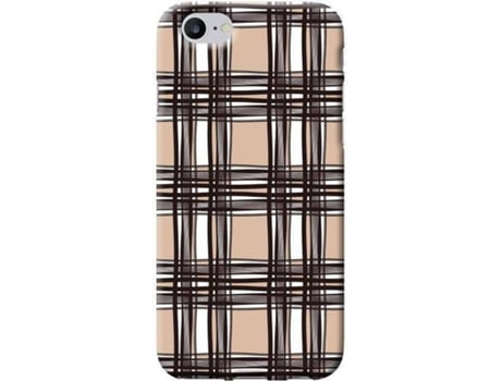 Capa iPhone 6, 6s, 7, 8  Hot Fabric Castanho