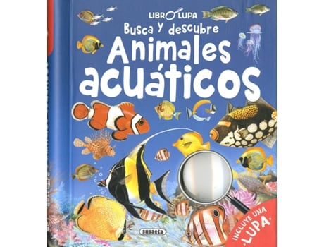 Livro Busca Y Descubre Animales Acuáticos de  (Espanhol)