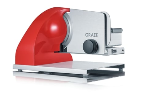 Graef Sks903Eu Máquina de Corte em Fatias Eléctrico 185 W Vermelho Inox Alumínio