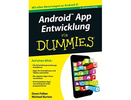 Livro Android App Entwicklung fur Dummies Für Dummies German Edition de Donn Felker Michael Burton (Alemão)