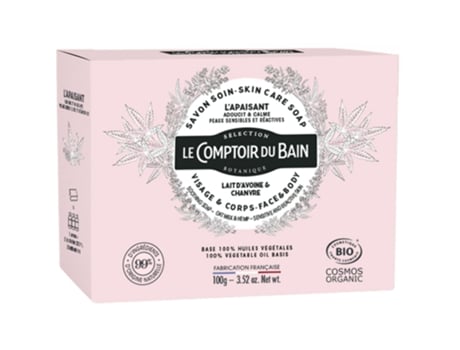 Sabonete Facial e Corporal L'Apaisant Bio 100 G LE COMPTOIR DU BAIN