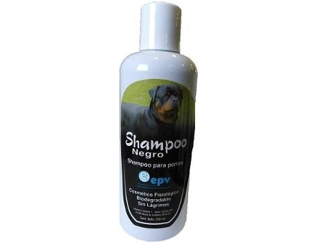 Champô para Cães  Pelo Negro (250ml)