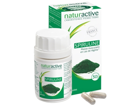 Espirulina 60 Cápsulas NATURACTIVE