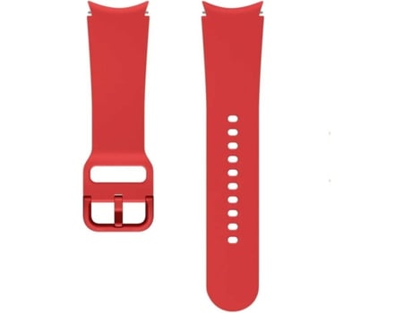 Bracelete  Galaxy Watch 4/Watch 4 Classic Desportiva S/M Vermelho