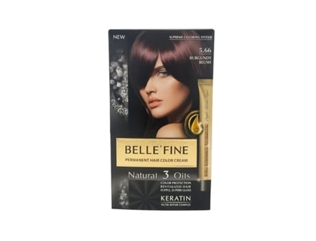 Tinta Permanente Belle´Fine Nº 5.66 Vermelho Castanho-avermelhado (30 ml)