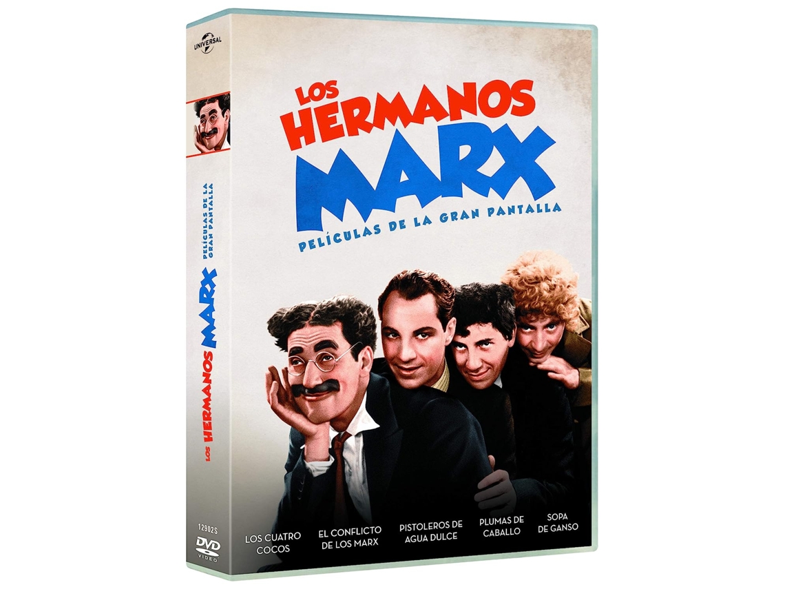 DVD Marx Brothers Pack Booklet 12 Páginas | Worten.pt