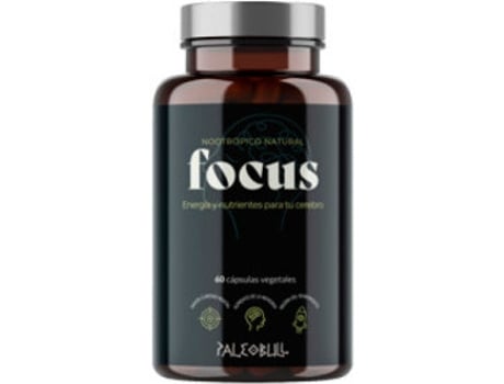 Suplemento Alimentar PALEOBULL Focus Nootrópico Natural (60 Cápsulas)