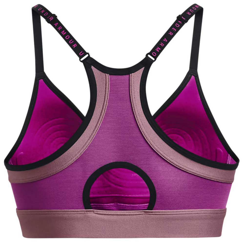 Top Suporte de Mulher para Fitness UNDER ARMOUR Low Sports Infinitu Roxo  (XS)