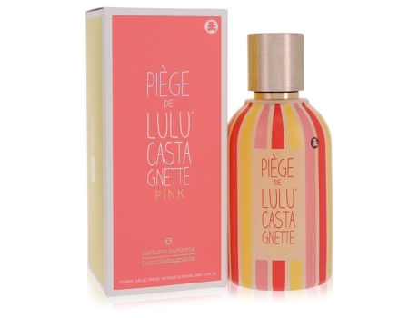 Eau De Parfum Piege De Lulu Castagnette Pink by Lulu Castagnette Spray 3.4 oz (100 ml)