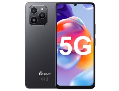 Smartphone FOSSIBOT S1 5G 6Gb+128Gb 6.745-Inch Câmara de 50Mp Bateria 4900Mah Nfc Andróide 14