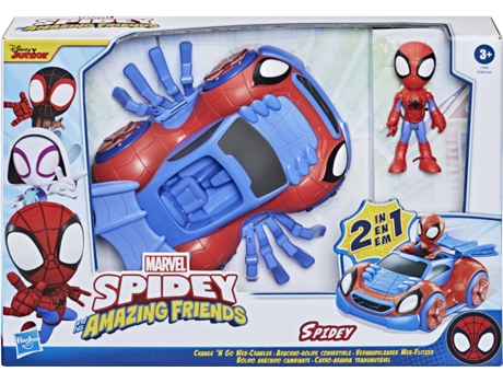 Figura de Ação  Spidey Change 'N Go Web-Crawler (Idade Mínima: 3 anos)