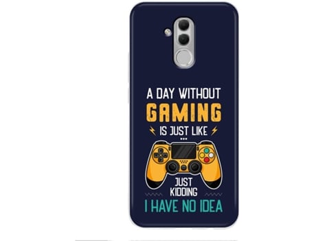 Capa Gaming para Huawei Mate 20 Lite THE CASES MARKET Silicone Transparente