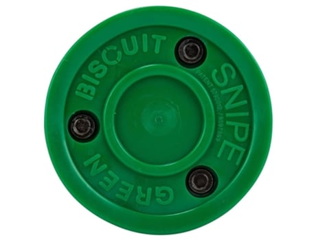 Disco de Hóquei Snipe Plastic Verdegreen Biscuit