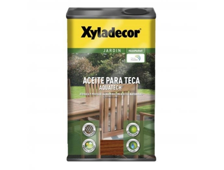 Óleo para Madeira Xyladecor Aquatech Teca 750 Ml