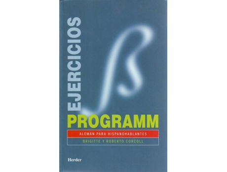 Livro Programm, Alemán Para Hispanohablantes de Brigtte Corcoll (Espanhol)