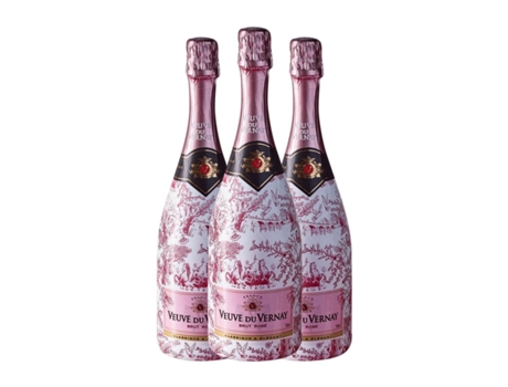 Espumante rosé VEUVE DU VERNAY Edition Limitée Mousseux Rosé Brut (0.75 L - 3 Unidades)