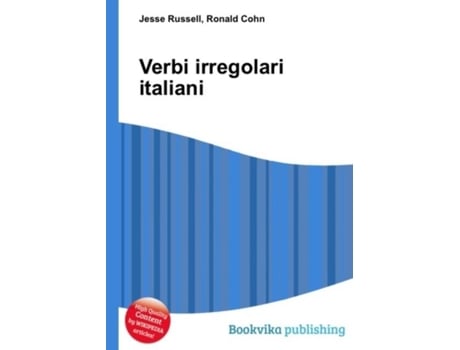 Livro Verbi irregolari italiani de Jesse RussellRonald Cohn (Italiano)