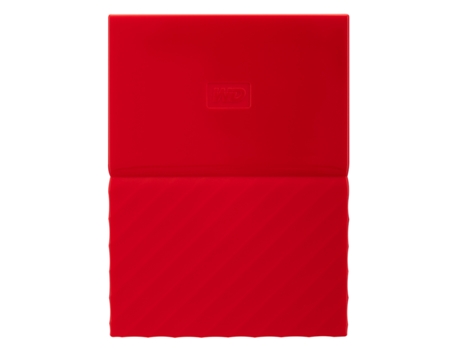 Disco HDD Externo  My Passport  1 TB (Vermelho - 1 TB - USB 3.0)