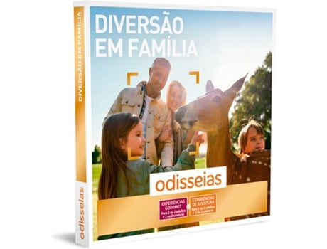 Pack Presente Odisseias - Diversão em Família - Experiência de Aventura ou Gourmet 2 pessoas