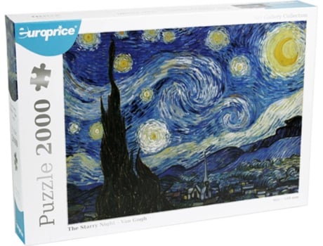 Puzzle 2000 Art Gallery Collection - The Starry Night, Van Gogh