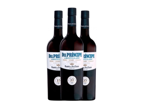 Vinho fortificado VALDESPINO Amontillado del Príncipe Palomino Fino Jerez-Xérès-Sherry (0.75 L - 3 Unidades)