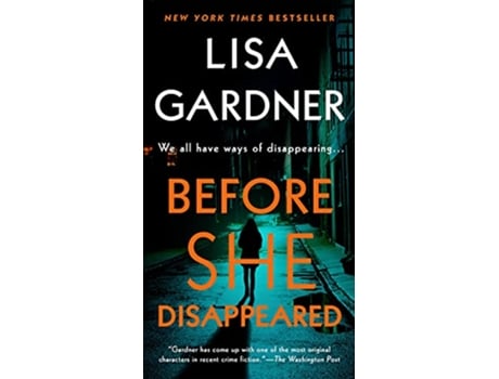 Livro Before She Disappeared de Lisa Gardner (Inglês)