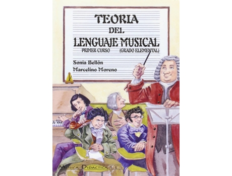 Livro Teoria Lenguaje Musical 1 de VVAA (Espanhol)