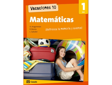 Livro Vacaciones 10. Matemáticas 1 Eso de Vários Autores