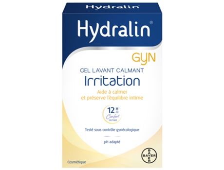 Gyn Gel de limpeza calmante para irritações 100 ml HYDRALIN