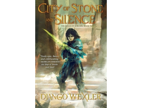 Livro city of stone and silence de django wexler (inglês)