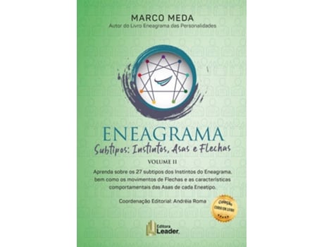 Livro Formação Eneagrama Subtipos - Instintos, Asas e Flechas Vol. 2 de Marco Meda (Português)