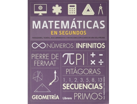 Livro Matematicas En Segundos de Paul Parsons (Espanhol)