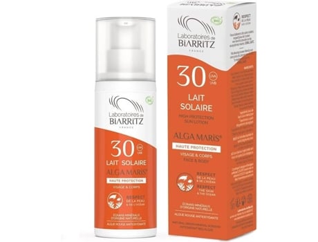 Leite Solar de Rosto  Alga Maris SPF 30 (100 ml)