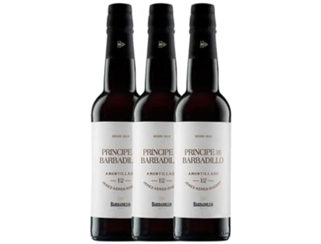 Generoso BARBADILLO Barbadillo Amontillado Príncipe Palomino Fino Jerez-Xérès-Sherry 0.37 L (3 unidades)