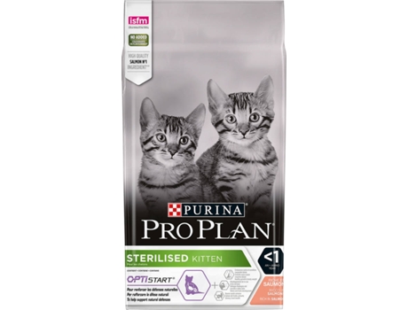 Ração para Gatos PURINA (1.5Kg - Gatinhos - Castrados - Sabor: Salmão)