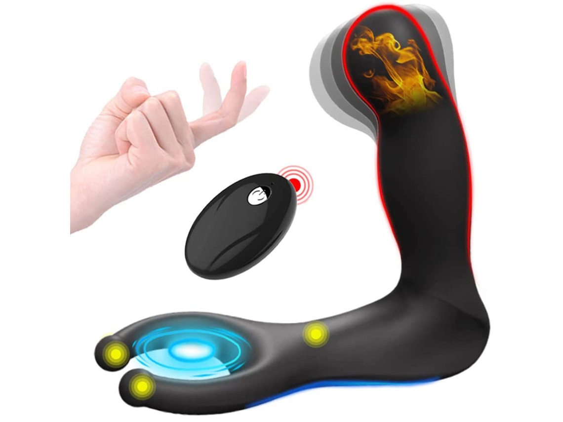 Brinquedo Sexual Vibrador de Controle Remoto Sem Fio para Homens Preto  YIZHOOD | Worten.pt