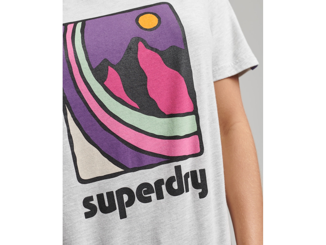 Camiseta feminina Superdry Code Core Sport - T-shirts - T-shirts e tops de  tanque - Vestuário feminino