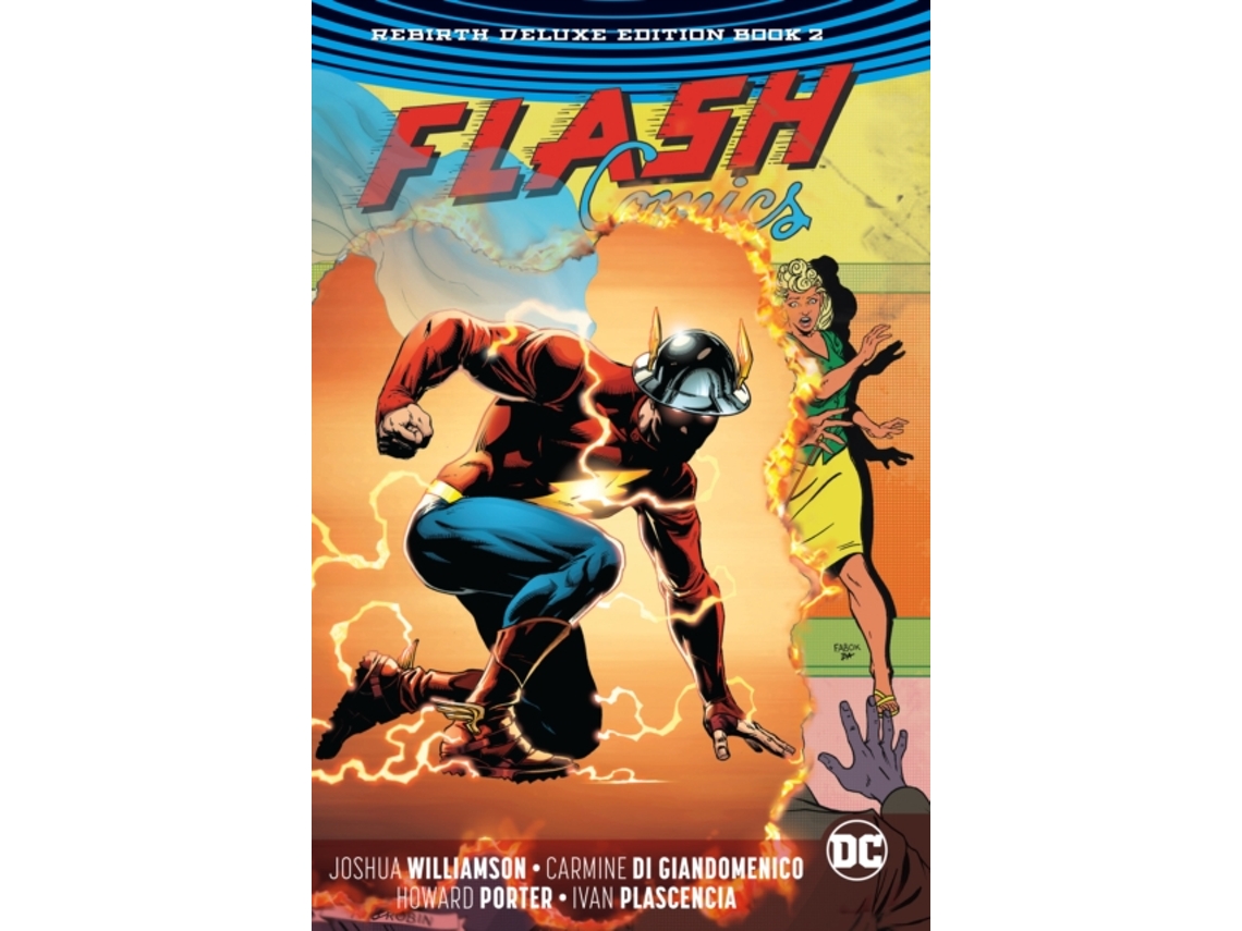 Livro flash: the rebirth deluxe edition book 2. rebirth de joshua