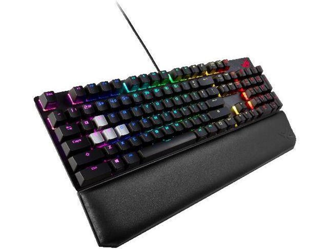 Teclado Gaming Asus Rog Strix Scope Deluxe Mecânico Português Preto Worten Pt