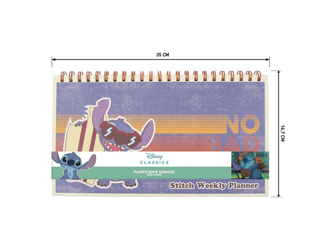 Planner Diário Stitch- Planejador diário