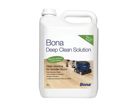 Produto de Limpeza Concentrado BONA PARQUET Para A Limpeza de Parquet Envernizado e Oleados Deep Clean W Solution 5L