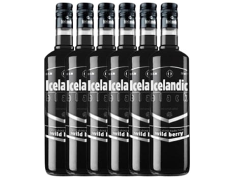 Vodka SINC Sinc Icelandic Black (0.7 L - 6 unidades)