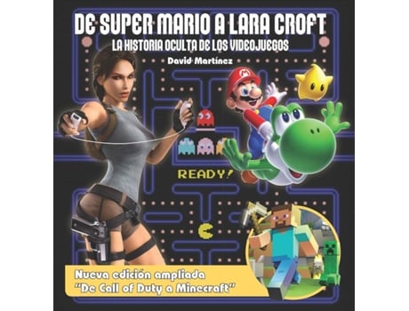 Livro De Super Mario A Lara Croft de David Martínez (Espanhol)