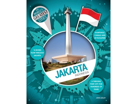 Livro Jakarta de John Lesley (Inglês - Capa Dura)