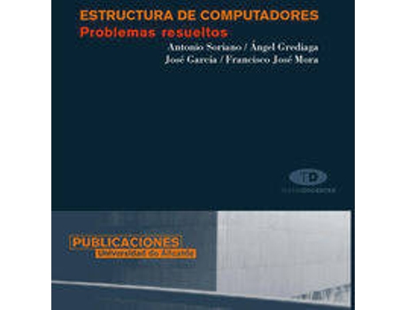 Livro Estructuras De Computadores de Antonio Soriano Paya (Espanhol)